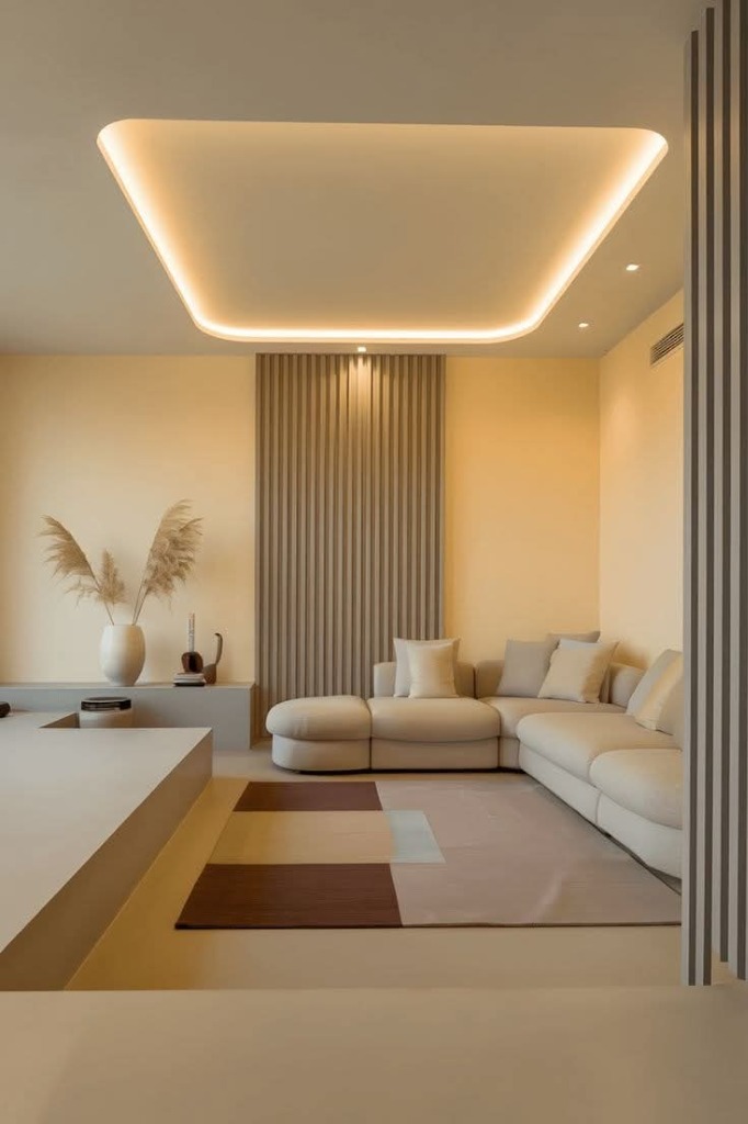 Curved Cove Living Suite