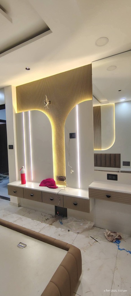 Double Curved Backlit Vanity